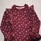 Wine Floral Sweat Shirt Girls Winter Collection