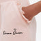 Girls Pale Pink Drama Queen Logo Frill Cuffed Joggers Girls Winter Collection