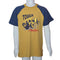 Grab Fashions Tough Monster Musterd & Blue Graphic Kid's Summer Tee