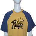 Grab Fashions Prince Musterd & Blue Graphic Kid's Summer Tee