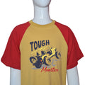Grab Fashion Tough Monster Musterd & Red Kid's Summer Tee