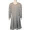 Grey Frock Polka dots Frock Girls Winter Collection