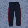 Blue Red Striped Basic Boys Trousers