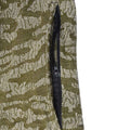 Plain Pickle Green Camo Printed Trousers