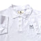 GrabFashions Classic Collar Pure White Polo Shirt