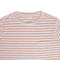 Grab Fashions Orange Micro Striped T-Shirt