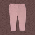Baby Pink Basic Back Pockets Baby Trousers Girls Winter Collection