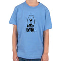 Grab Fashion LITTLE BEAR SKY BLUE Graphic Kid's Summer Tee