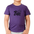 GRAB FASHION prince Purple GRAPHIC KID'S SUMMER TEE
